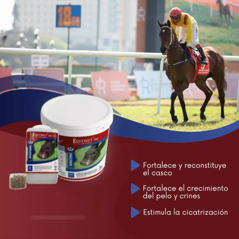 Suplemento Para Los Cascos Caballos, Equidiet Keratonic 10kg