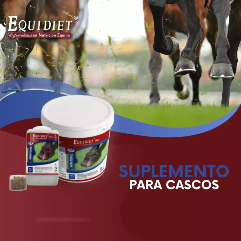 Suplemento Para Los Cascos Caballos, Equidiet Keratonic 10kg