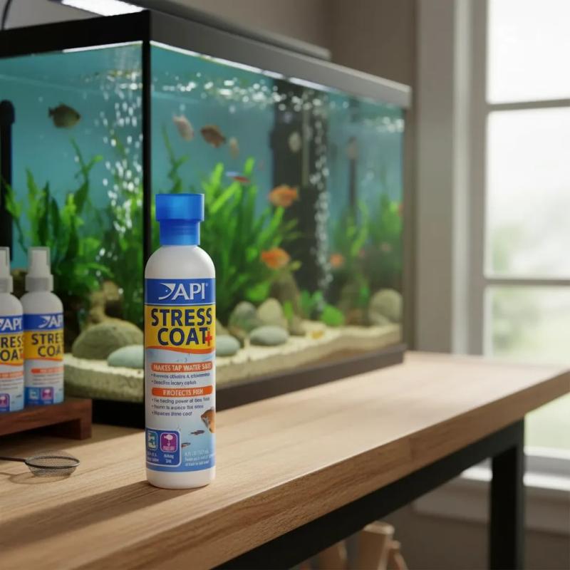 Acondicionador Stress Coat 118ml Aloe Vera Api Acuario Peces
