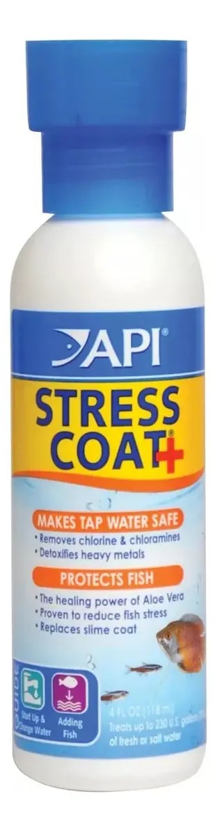 Acondicionador Stress Coat 118ml Aloe Vera Api Acuario Peces