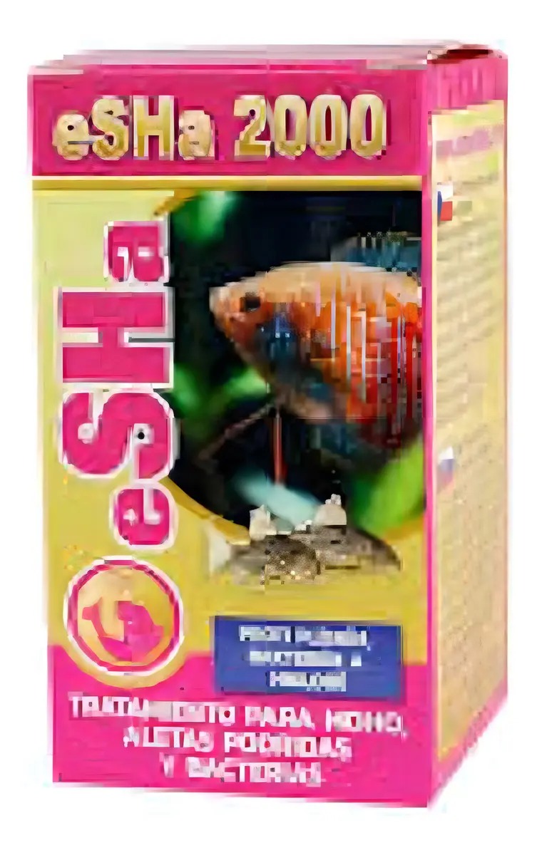 Tratamiento Ampliospectro Esha 2000 20ml Acuario Pecera