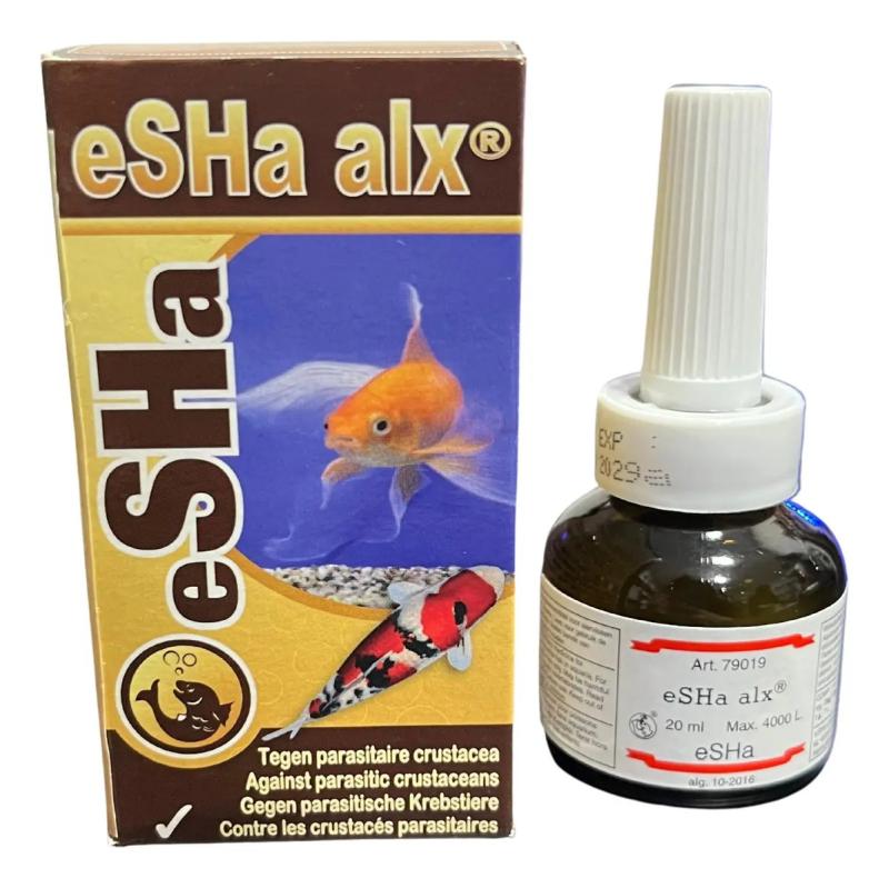 Tratamiento De Parasitos Crustáceos Alx 20ml Esha Acuario