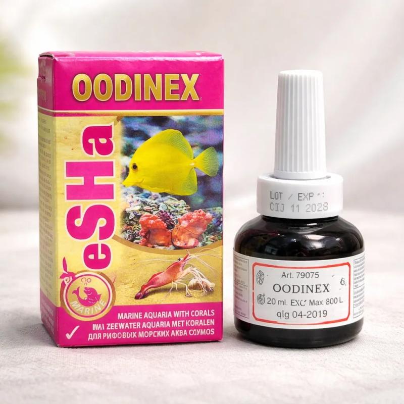 Tratamiento Medicamento Oodinex 20ml Esha Acuario Pecera