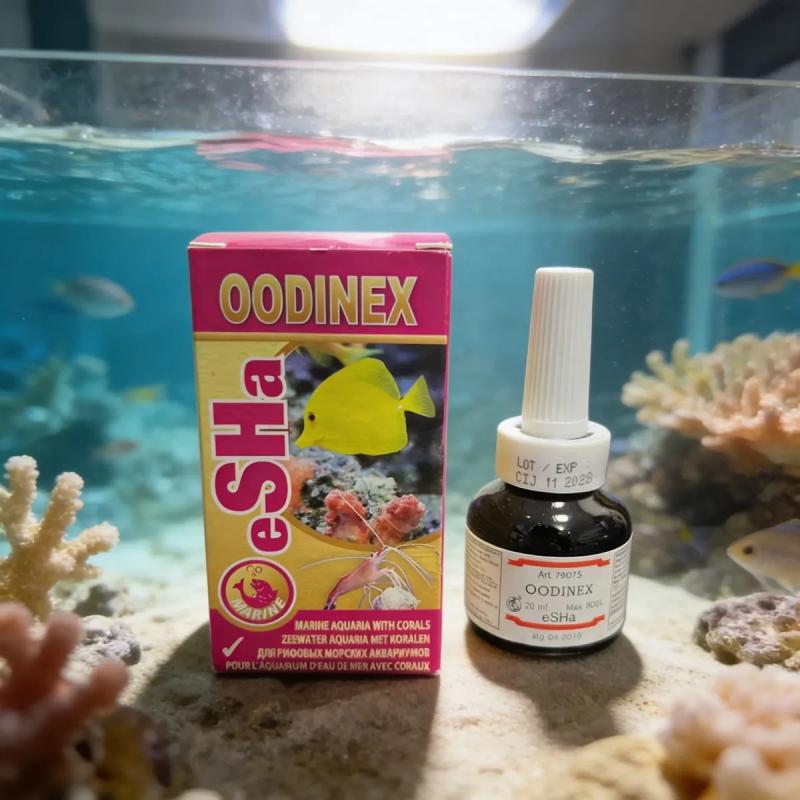 Tratamiento Medicamento Oodinex 20ml Esha Acuario Pecera
