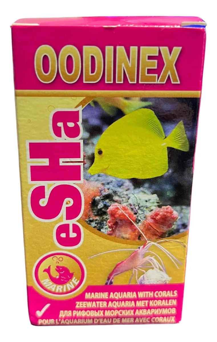 Tratamiento Medicamento Oodinex 20ml Esha Acuario Pecera