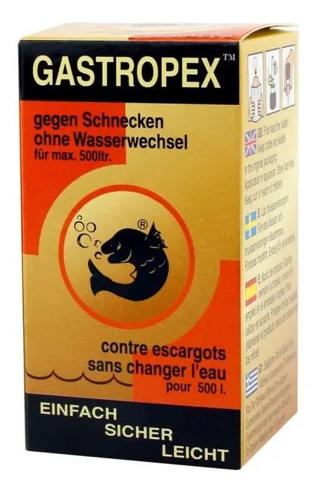 Tratamiento Anticaracoles Gastropex 10ml Esha Acuario Pecera