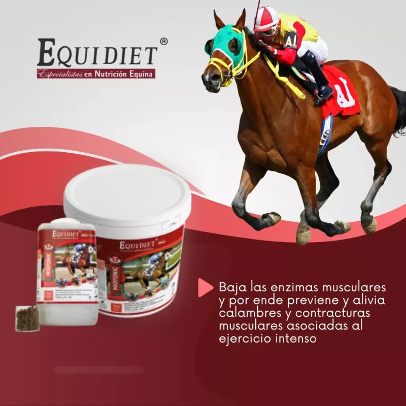 Suplemento Muscular Para Caballos, Equidiet Miotonic 3kg