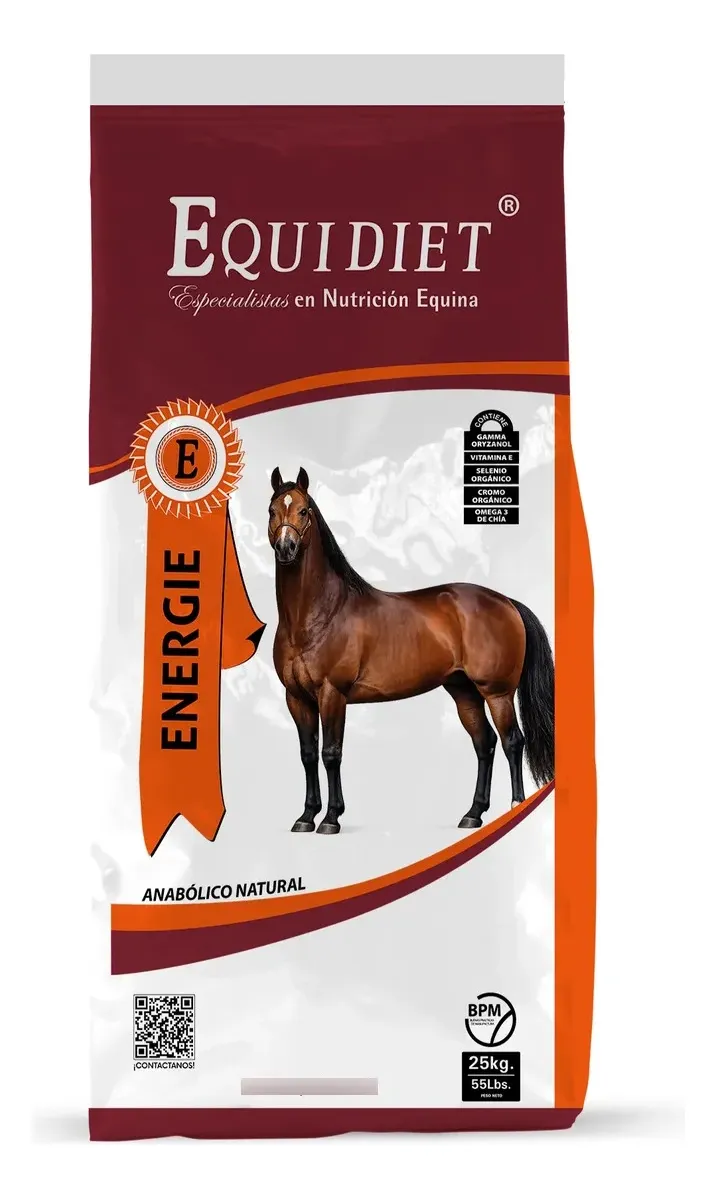 Suplemento Para Pre-training, Caballos Equidiet Energie 25kg