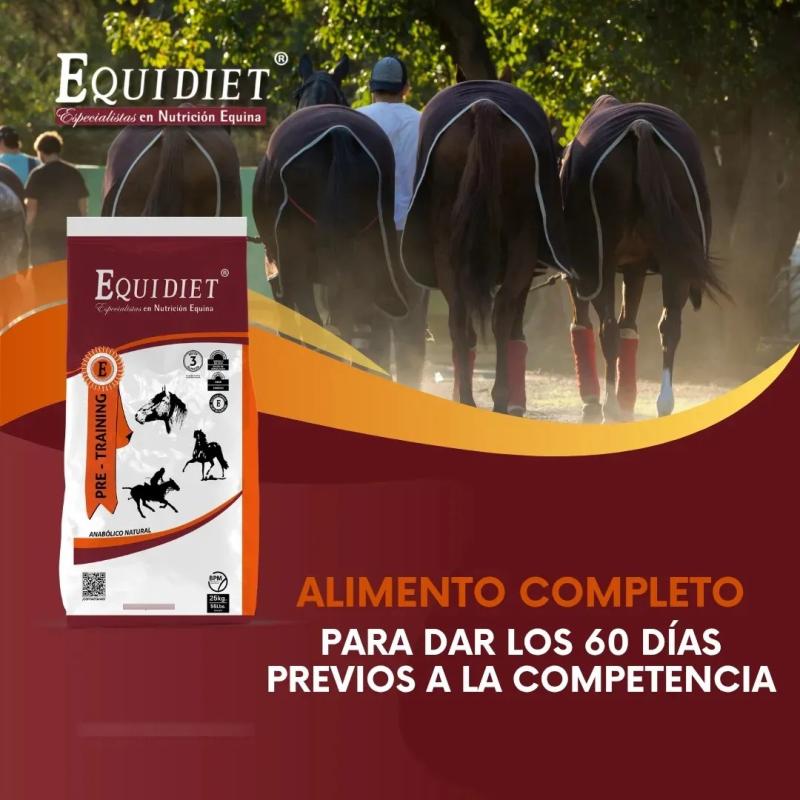 Suplemento Para Pre-training, Caballos Equidiet Energie 25kg