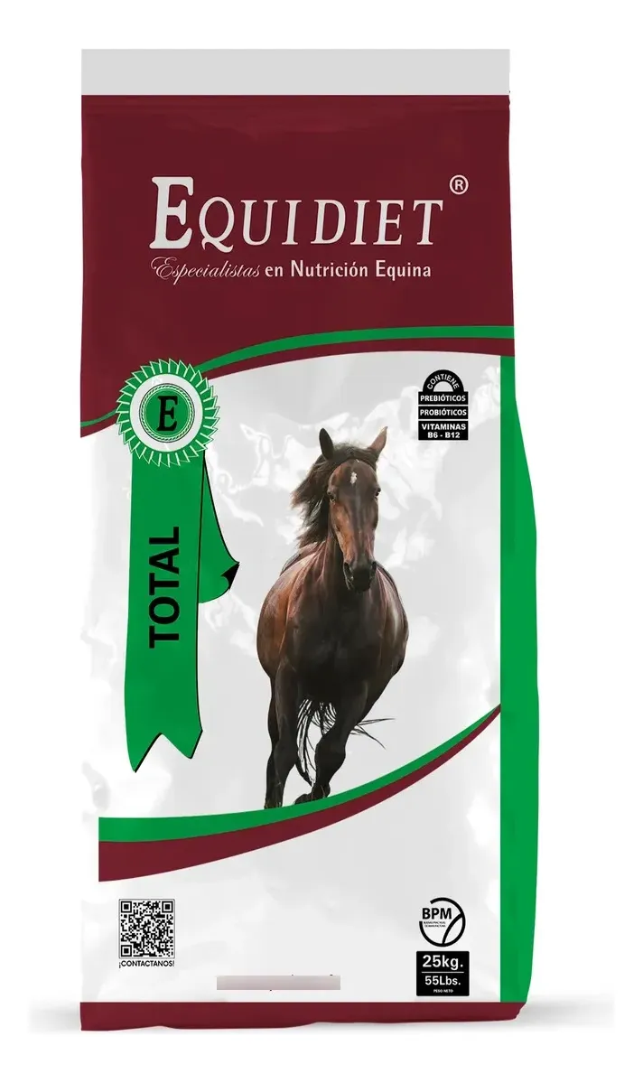 Suplemento Nutricional Integral, Equidiet Total 25kg