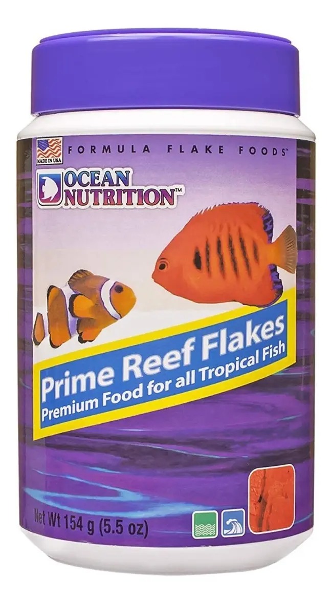 Alimento Para Peces Prime Reef Flakes 70gr Ocean Nutrition