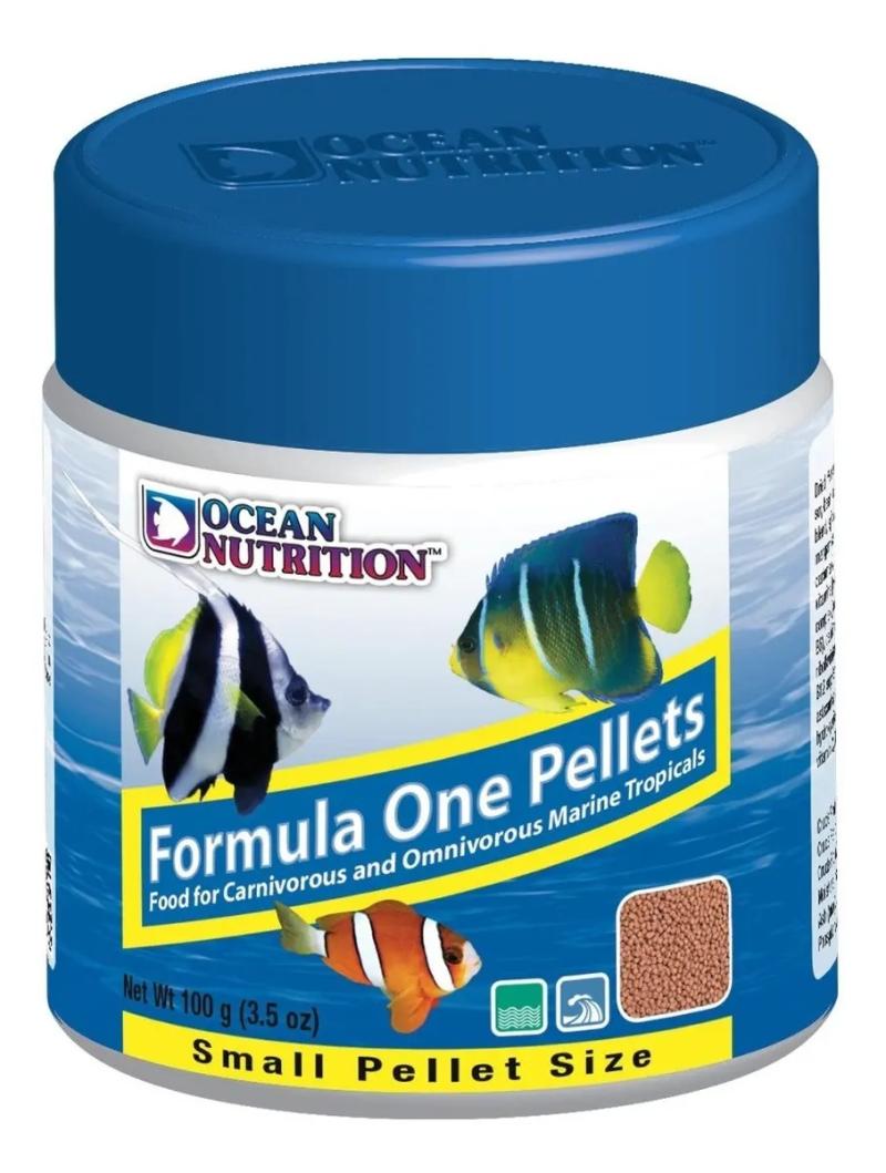 Alimento Pez Formula One Pellets Small 100gr Ocean Nutrition
