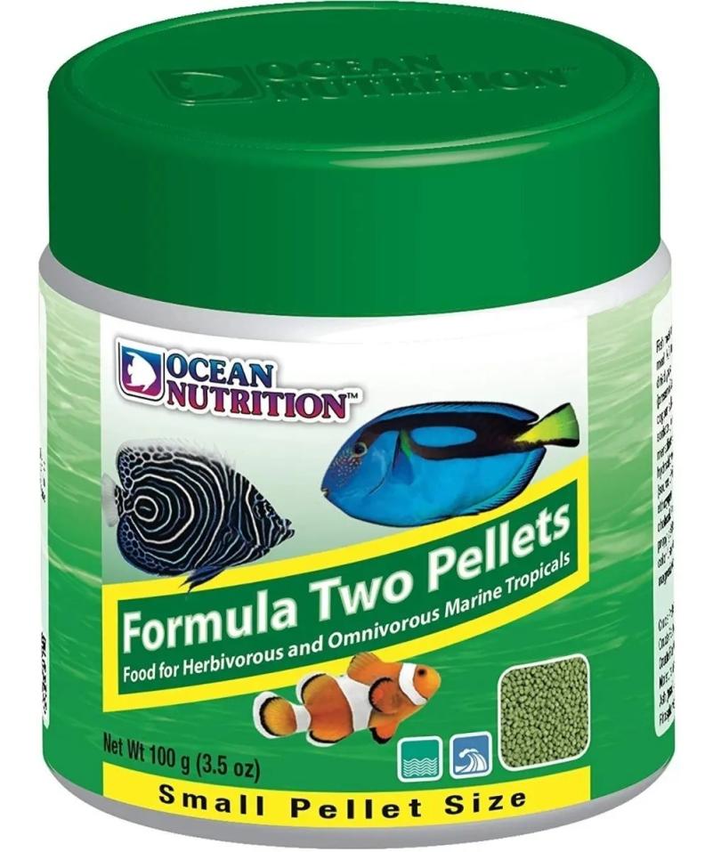 Alimento Pez Formula Two Pellets Small 100gr Ocean Nutrition