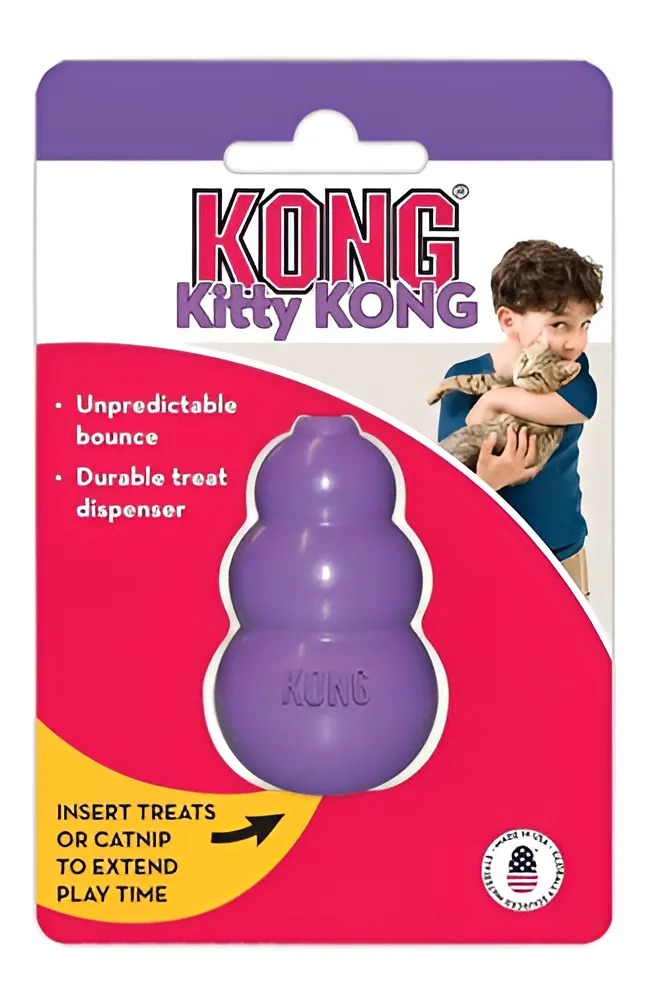 Juguete Para Perro Rellenable Kong Kitty