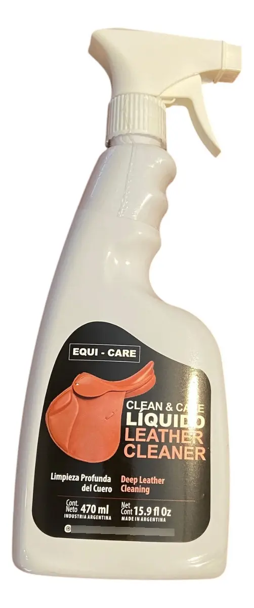 Limpiador Cuero Jabón Líquido Equi-care 470 Ml