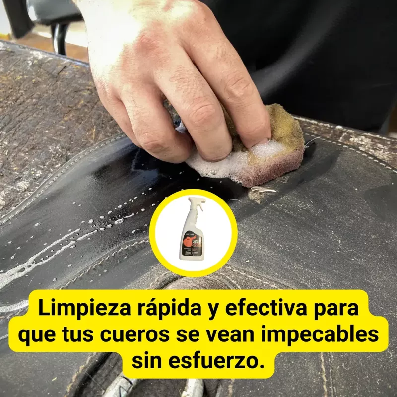 Limpiador Cuero Jabón Líquido Equi-care 470 Ml