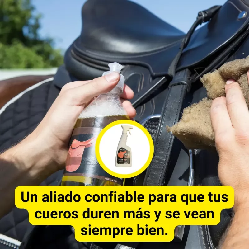 Limpiador Cuero Jabón Líquido Equi-care 470 Ml