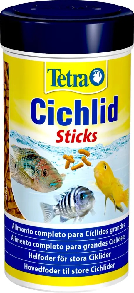 Alimento Para Peces Cichlid Sticks 75gr Tetra Acuario Pecera
