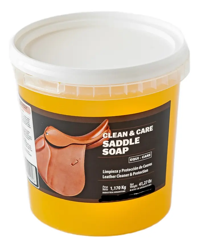 Equi Care Saddle Soap 1,2 Kg Jabón Glicerina Para Monturas