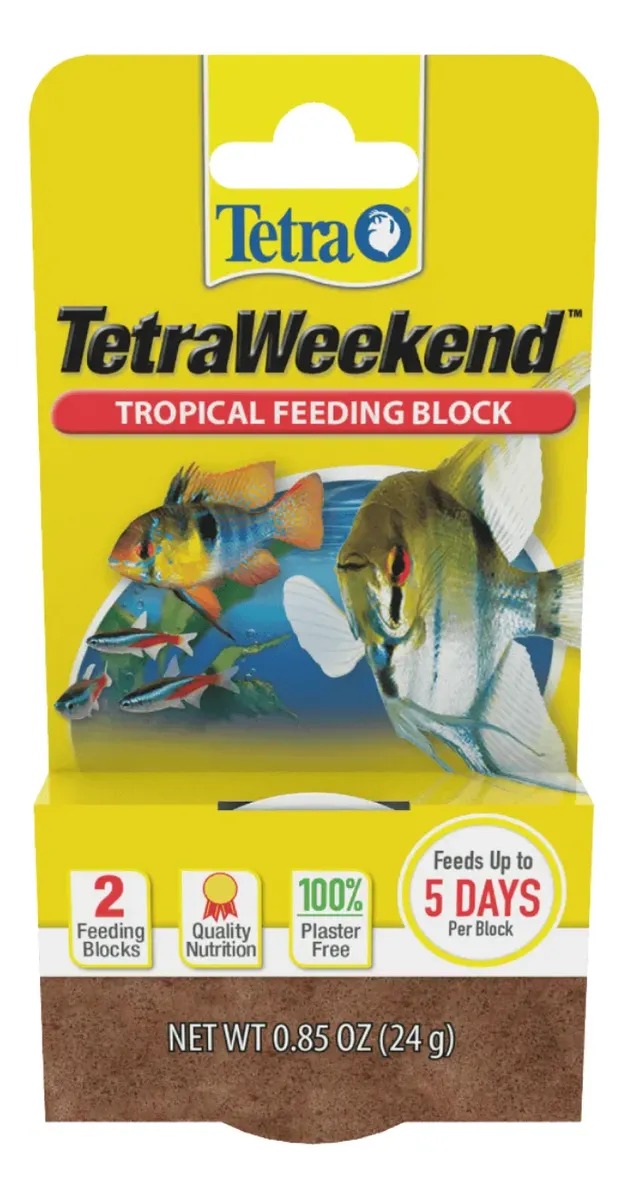 Alimento Para Peces Gel Tetra Weekend 2 Bloques 24gr Acuario