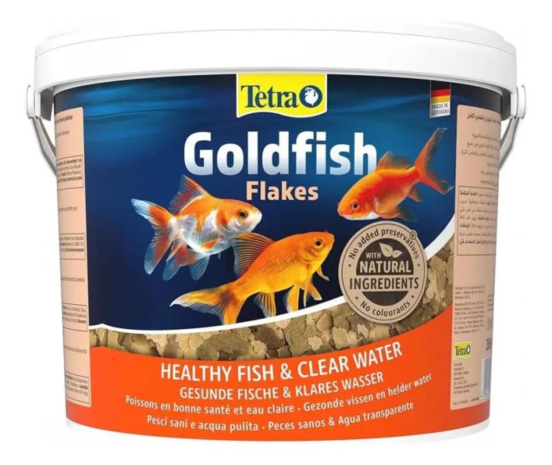 Alimento Para Peces Goldfish Flakes 2050gr Tetra Acuario Pez
