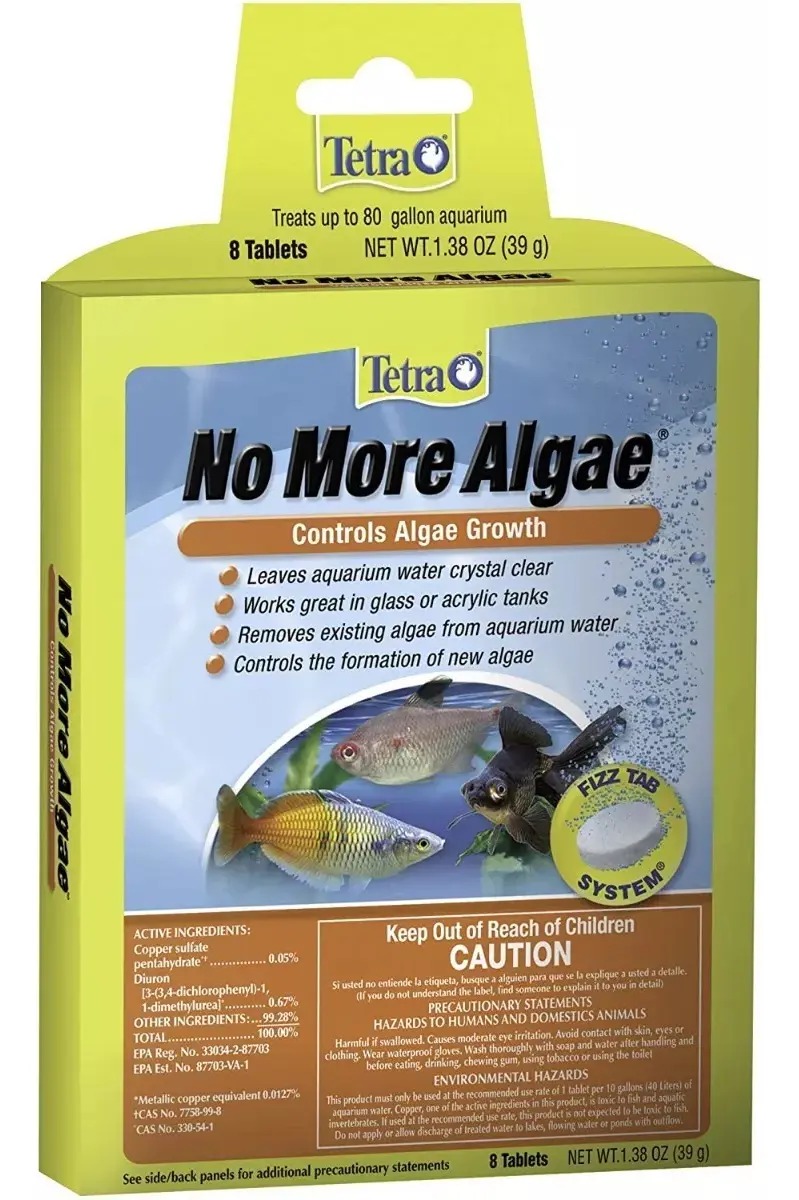 Control De Algas No More Algae 39gr Tetra Acuario Pecera