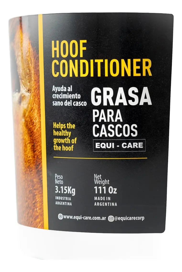 Equicare Grasa Para Cascos De Caballos Hoof Conditioner 3,15kg
