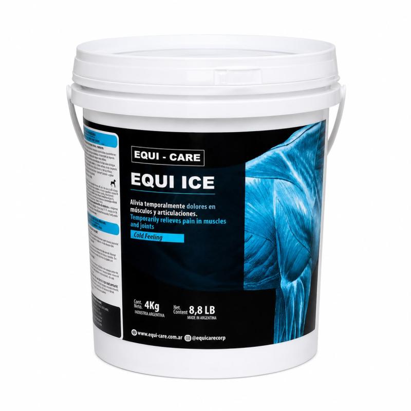 Equi Ice X 4kg Equi Care Gel Criógeno Para Caballos