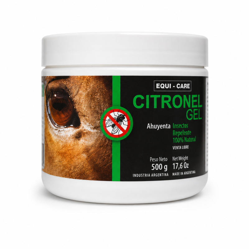 Citronel Gel 500 Gr Repelente Equino- Equi Care