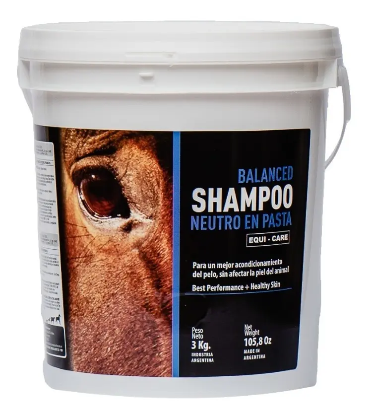Shampoo Para Caballos Neutro Solido 3kg Equi Care