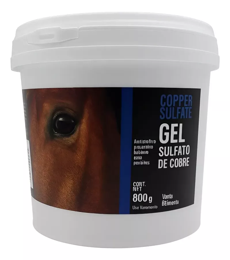 Sulfato De Cobre En Gel 800gr Equi Care
