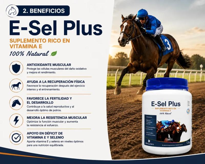 Suplemento Nutricional Muscular E-sel Plus 1,5kg Laboquimica