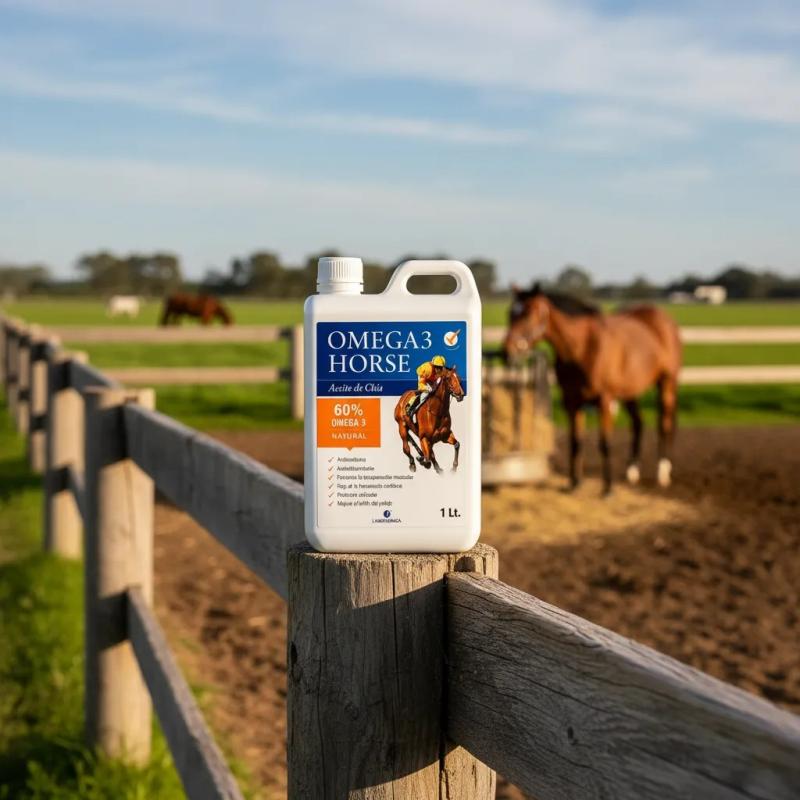 Suplemento Antiinflamatorio Omega 3 Horse 1lt Laboquimica