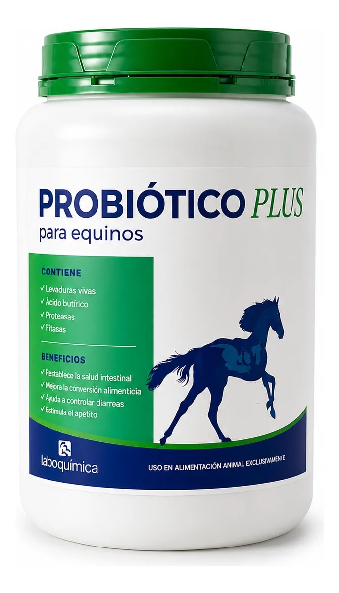 Suplemento Probiótico Plus 1kg Laboquimica Equinos Caballos