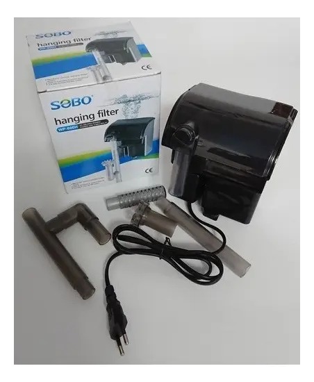Filtro Externo Cascada Wp 606h 500l/h 10w Sobo Acuario Peces
