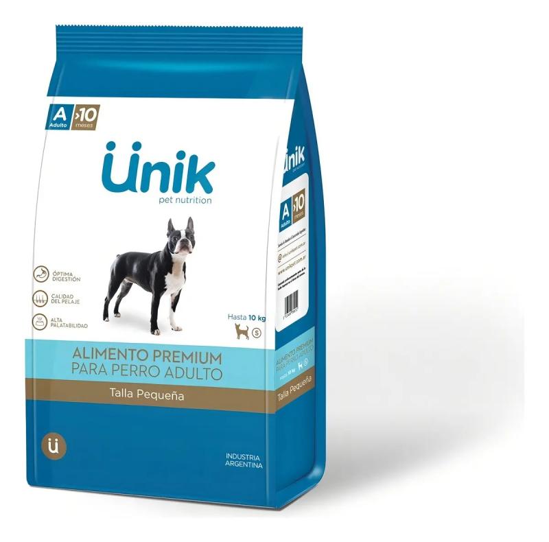 Alimento Para Perro Unik Adulto Raza Pequeña 3kg