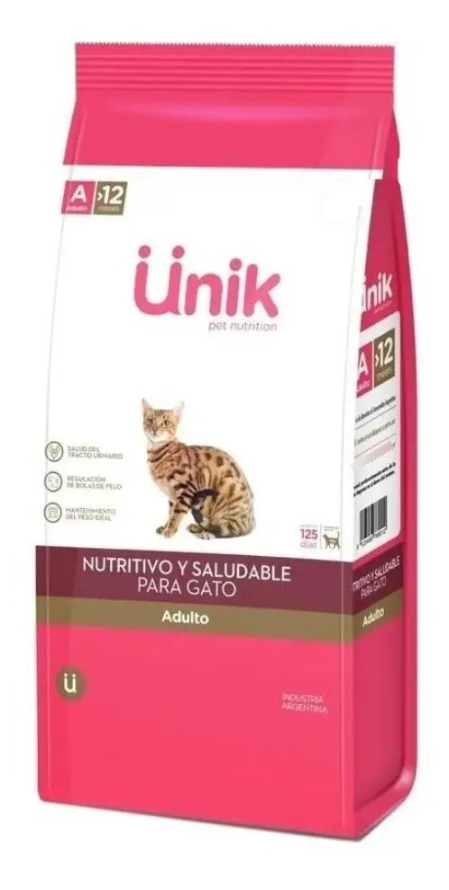 Alimento Para Gato Unik Adulto 2 Kg Premium