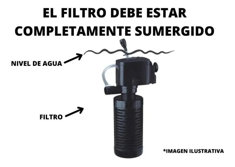 Filtro Interno Biologico Fh-1904 1500l/h 19w Sobo Acuario