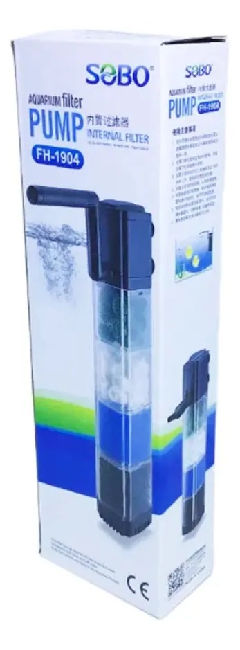 Filtro Interno Biologico Fh-1904 1500l/h 19w Sobo Acuario