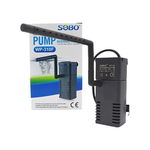 Filtro Interno Mecanico Wp-310f 300l/h 3w Sobo Acuario Peces