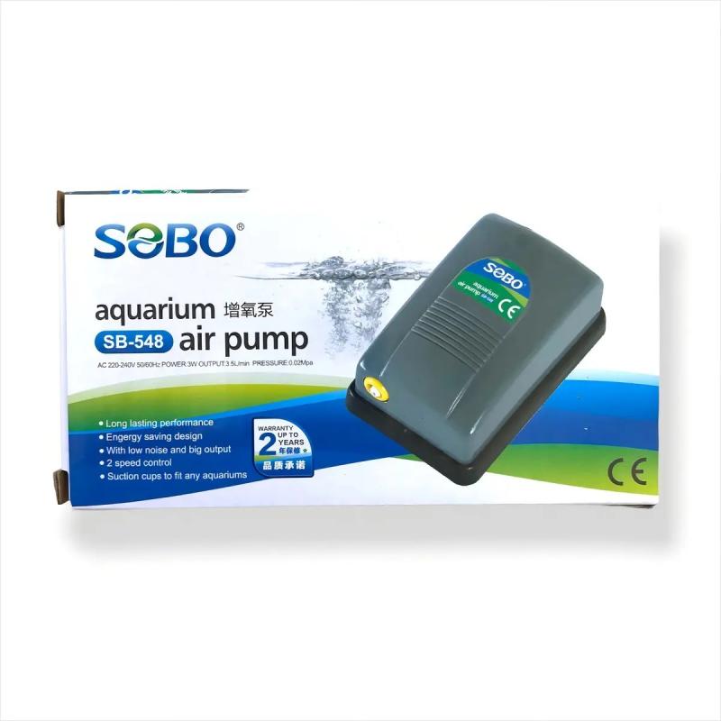 Aireador Bomba De Aire Sb-548 3.5l/m 3w Sobo Acuario Pecera