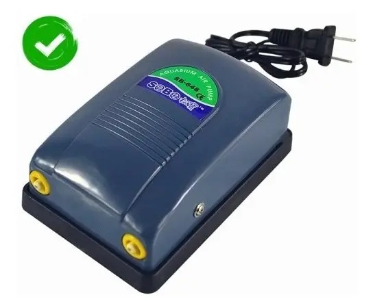 Aireador Bomba De Aire Sb-648 2x4l/m 5w Sobo Acuario Pecera