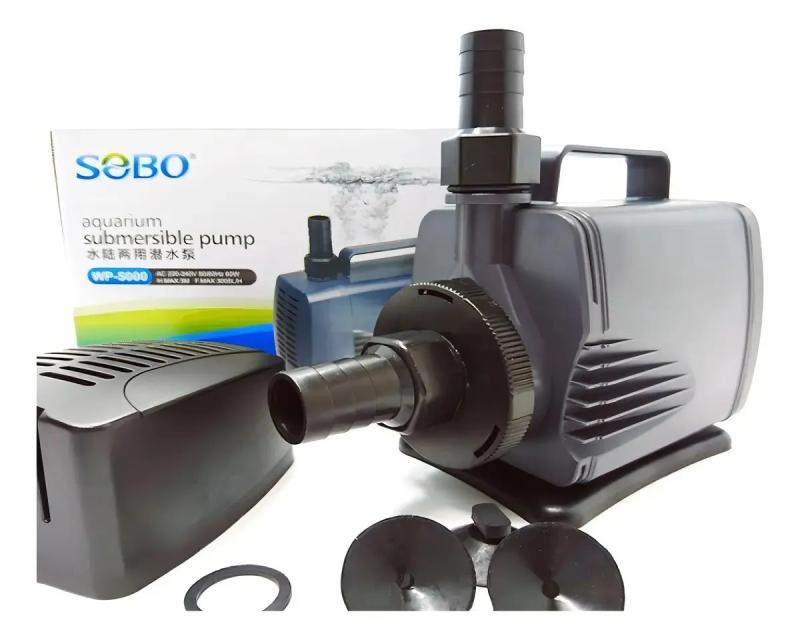 Bomba De Agua Sumergible Wp-6000 4500l/h 4m 85w Sobo Acuario