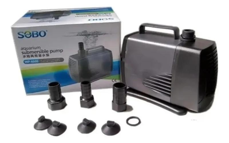 Bomba De Agua Sumergible Wp-6000 4500l/h 4m 85w Sobo Acuario