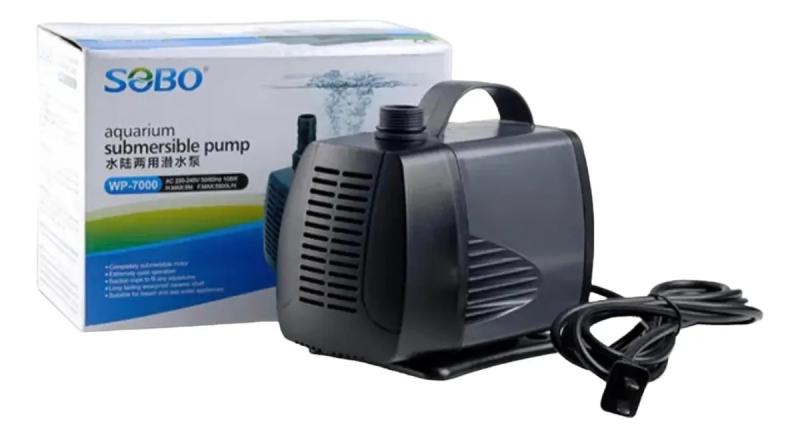 Bomba Agua Sumergible Wp-7000 5000l/h 5m 105w Sobo Acuario