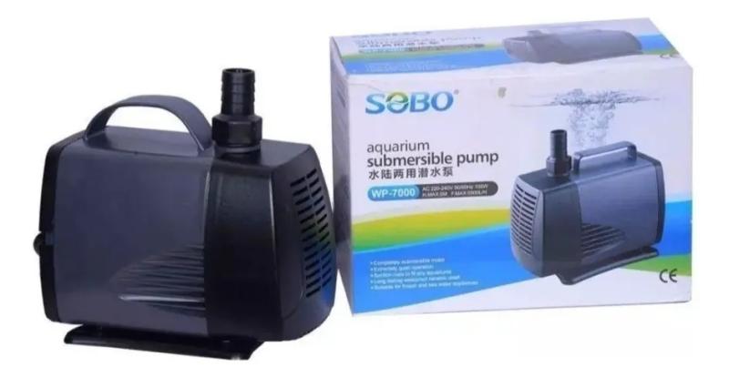 Bomba Agua Sumergible Wp-7000 5000l/h 5m 105w Sobo Acuario
