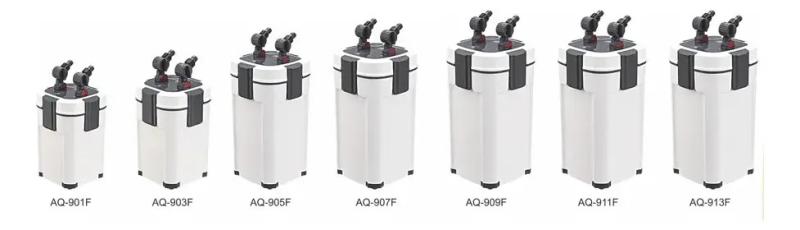 Filtro Botellon Externo Aq-909f 1800l/h 18w Sobo Acuario