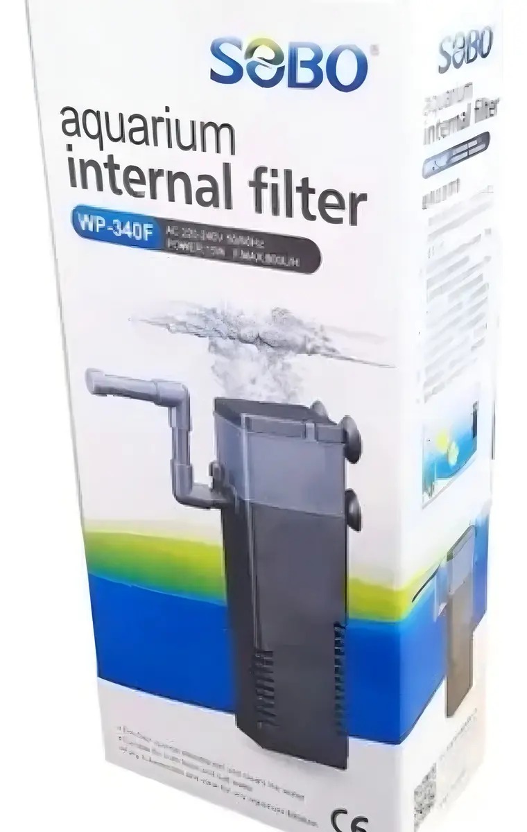 Filtro Interno Mecanico Wp-340f 800l/h 15w Sobo Acuario