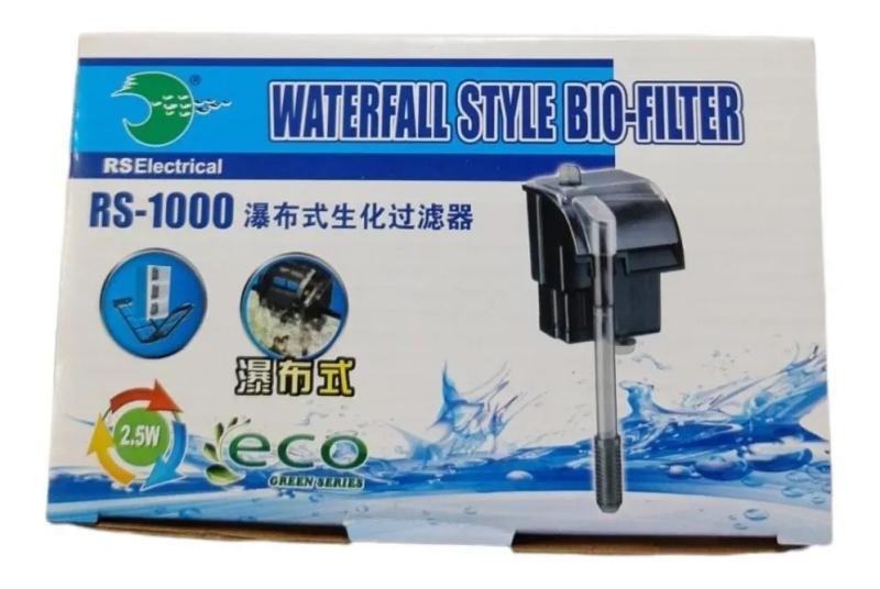 Filtro Externo Cascada Rs-1000 600l/h 2.5w Acuario Pecera