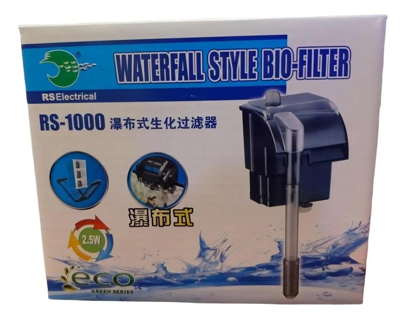 Filtro Externo Cascada Rs-1000 600l/h 2.5w Acuario Pecera